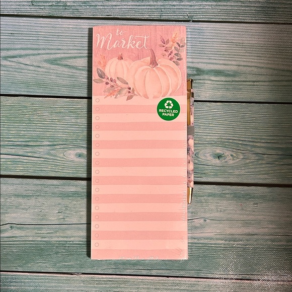 Floral and Pumpkin Notepad Set - Picture 4 of 5